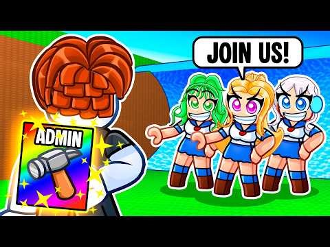 Trolling My Friends Clan With REAL ADMIN in Escape Tsunami for Brainrot…