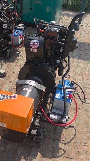 10kva Generator 12hp Aircooled Diesel Engine Self Start | Chadha Generators #shorts #viral #genset