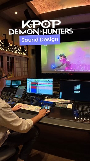 5K views · 47 reactions | In KPop Demon Hunters, Sound Designer and Mixer Michael Babcock crafted a musical approach to sound design: every hit, roar, and movement follows the rhythm of the music. This fast-paced fight scene blends monster sounds, metal clashes, and vocals into one seamless musical flow. | Dallas Taylor | Facebook