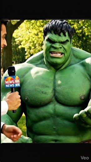 "I interviewed the Hulk in Real Life 😂"