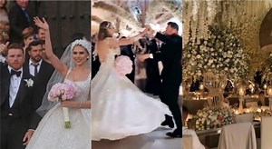 ¡Tiró la casa por la ventana!: así fue la boda de 'Canelo' Álvarez 🎦