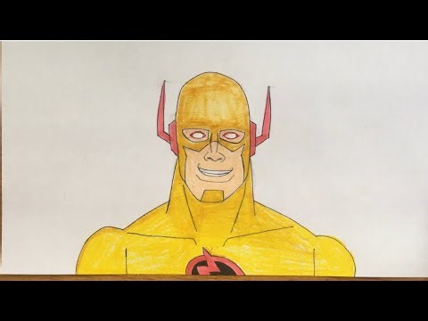 Cách vẽ Reverse Flash/ How to draw Reverse Flash