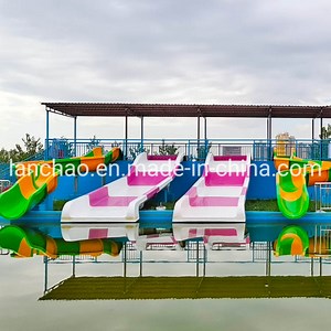 [Hot Item] Swimming Pool Water Fun Park Fiberglass Water Tube Slide