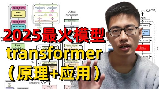 2025最火的模型：Transformer！迪哥带你全面解析Transformer在各大领域的应用实战，学完秒懂基于Transformer实现的项目与论文写作！