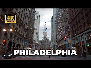 Philadelphia walking tour | 4K video