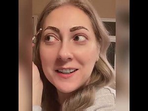 DIY eyebrow tinting using Refectocil light brown