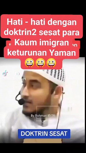 72K views · 672 reactions | Hati2 dengan ajaran sesat kaum imigran keturunan yaman ✍️ | Iman Iman | Facebook
