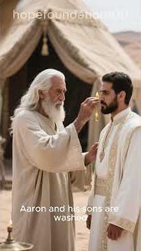 Exodus Chapter 40 | The Tabernacle Set Up and God’s Glory Fills It.