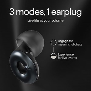 What can’t these earplugs do? 朗 Choose Loop Switch™ for flexible noise control in any scenario.  1 earplug, 3 acoustic modes 魯 Rotating dial takes you from situation to situation ☁️ Silicone ear tips for serious comfort  Certified hearing protectionTry with 100-day free returns  | Loop | Facebook