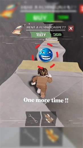 one more time risk 😱 #usashorts #roblox #vrialshort