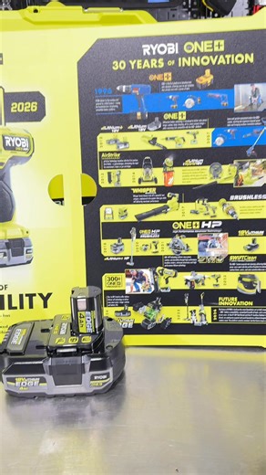 Checkout the new RYOBI TOOLS USA 30th Anniversary 18V ONE Drill and Vacuum. These are available at The Home Depot for just $99 and $49. #shoplife #ryobitools #homedepot | Shop Tool Reviews