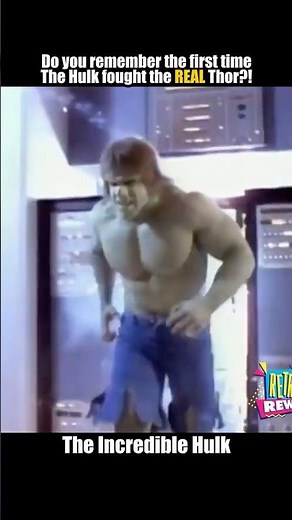 The Greatest Version of The Incredible Hulk And Thor