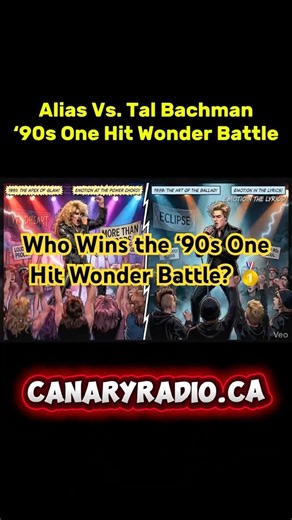 ALIAS vs. TAL BACHMAN: The 90s One-Hit Wonder Battle! 🎸 #Shorts #CanRock