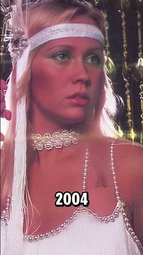 ABBA Before & After - Agnetha Fältskog #music #shorts