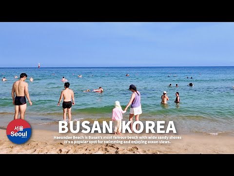 Walking Haeundae Beach in Busan | Korea’s Iconic Coastal Stroll