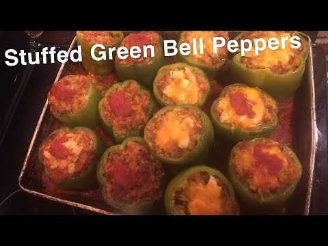 How to Make: Stuffed Green Bell Peppers
