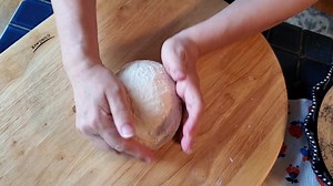 Here's the video for the Sourdough bread recipe! Recipe: Starter yeast -160g/5.6 oz Salt - 5g/3/4 tsp Water - 250g/1 cup Flour - 400g/3 1/4 cup Cover and let rise 3-5 hours until doubled in size Once doubled in size, make 2-3 slits on top of dough Cover and let rise 3 more hours Bake at 440 F for 25 minutes covered Bake uncovered for additional 20-25 mins Enjoy! | Tia Maria's Blog
