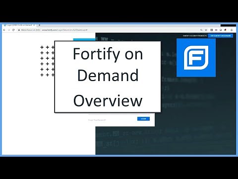 Fortify on Demand Overview - Find vulnerabilities in your applications