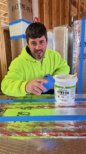 Hvac_Tips on Instagram: "Hvac technician discusses how to put duct work together and seal the ducts properly #HVACExperts #hvactechnician #hvacapprentice"