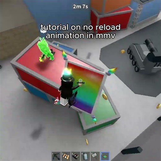 HOW TO GET NO RELOAD ANIMATION IN MMV!! 🤯🤯