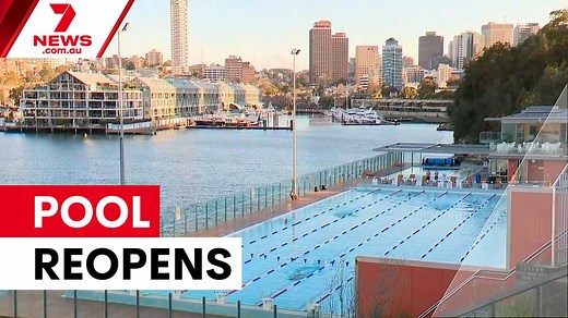 Sydney's iconic pool reopens after major makeover