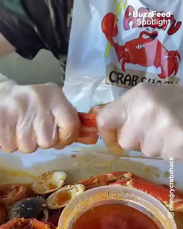 Warning: do not watch on an empty stomach. Follow Angry Crab Shack ( https://www.instagram.com/angrycrabshack ) for more! | Tasty