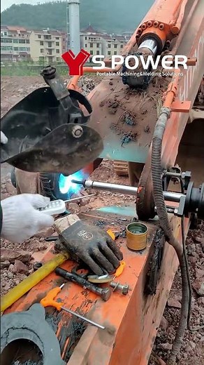 S POWER Line Boring And Welding Machine