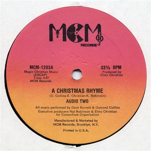 Audio Two - A Christmas Rhyme / Audio Two's Jam