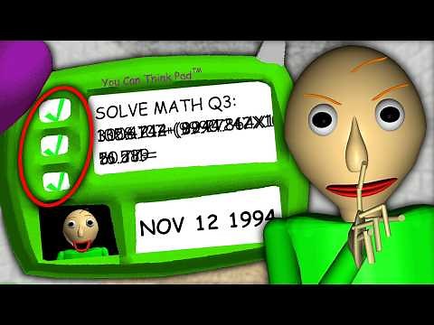 ALL Answers To Baldi's Impossible Question!!