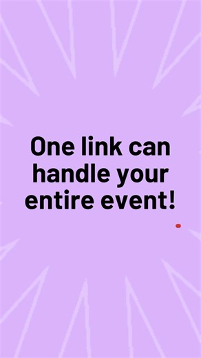 With one CreatEcards link, you can collect RSVPs, share maps, and add your event to calendars