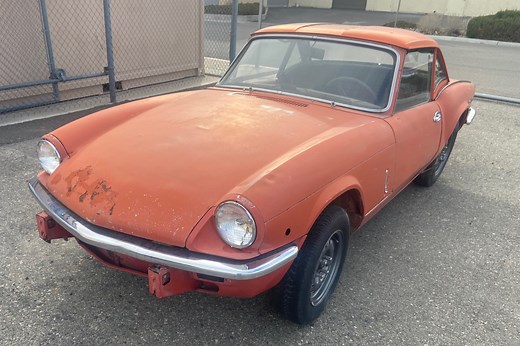 No Reserve: 1971 Triumph Spitfire Mk IV Project