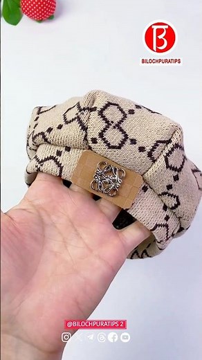 Old clothes turned into hats