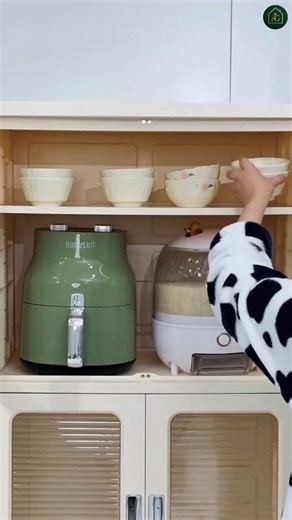 Kitchen Storage Wardrobe 😍 Space Saving Kitchen Organiser #shorts #gadgets