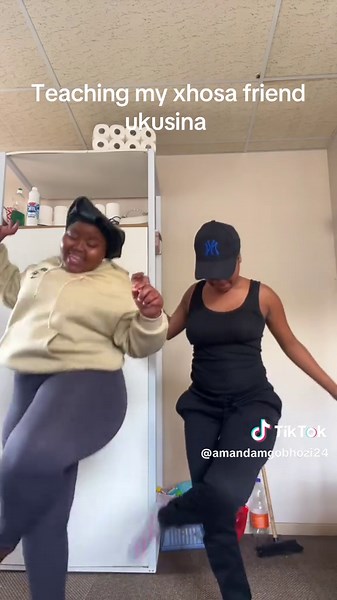 Teaching Ukusina Dance to My Xhosa Friend