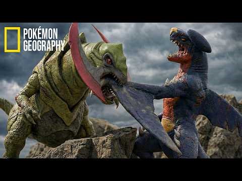 Pokemon In Real Life| NatGeo: Haxorus vs Garchomp | Axe Meets the Unmovable Mach(Reimagined With AI)
