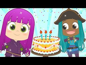 🌟 CUMPLEAÑOS FELIZ 🌟 Los Descendientes | Canciones infantiles en español