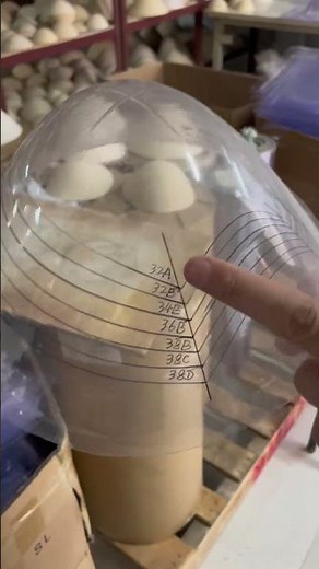 This is how plus-size bra cups are made.👇Supportive. Sculpted. Customizable.