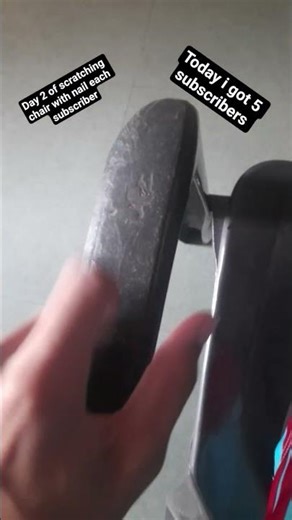 #day 2 of scratching chair with nails each subscribers #viral #shorts #trending #scratching