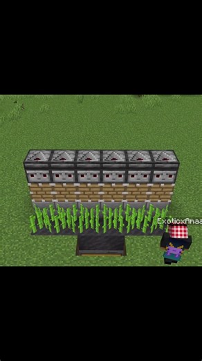 Minecraft BEST Automatic Sugar Cane Farm! 🎋 (Super Easy) #shorts