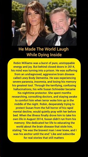Robin Williams’ Heartbreaking Final Battle With Lewy Body Dementia 💔 | TRUE Story