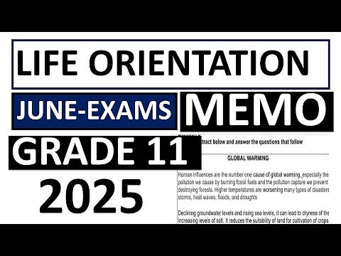 MEMO 2025 LIFE ORIENTATION GRADE 11 2025 JUNE EXAMS THUNDEREDUC] GRADE 11 LO 2025 MEMO,
