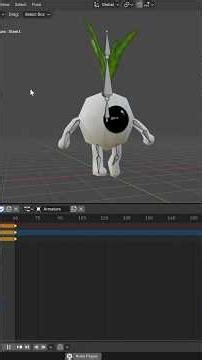 Making an enemy for my game from scratch #gamedev #blender