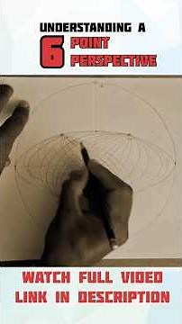 How to Draw in 6 Point Perspective (The Most Advanced Form of Perspective!)