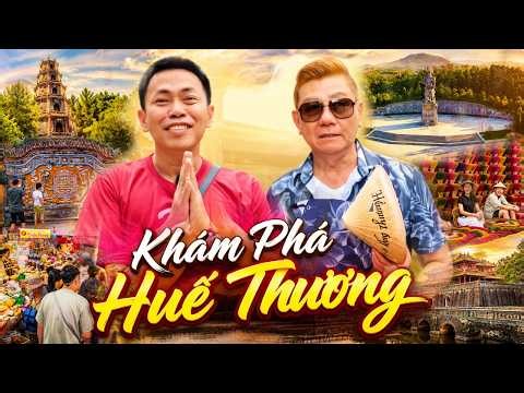 Hoài Tâm, Bảo Liêm Khám Phá Chùa Thiên Mụ, Chợ Đông Ba và Ẩm Thực Huế | Vlog Hoài Tâm