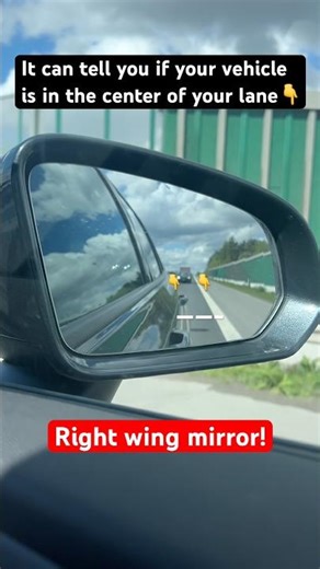 how to stay centered in your lane when driving