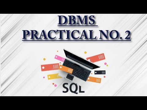 SPPU DBMS Practical No. 2