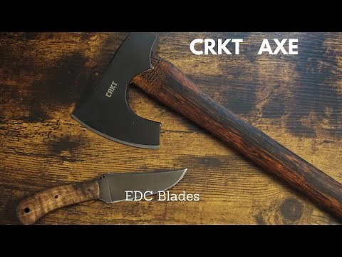 Winkler Knives Blue Ridge OFFICIAL REVIEW, and Unboxing/Review the CRKT Freyr Norse Axe