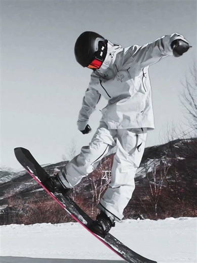 Is This Carbon Board Too Powerful for You? #nobaday #snowboard