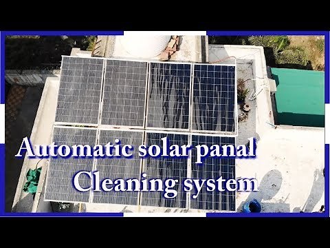 Automatic solar panel Cleaning System | By tips & tricks