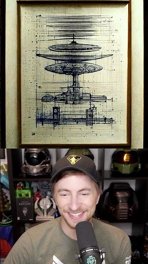 Asking AI to show me "Blueprint Of A Time Machine"